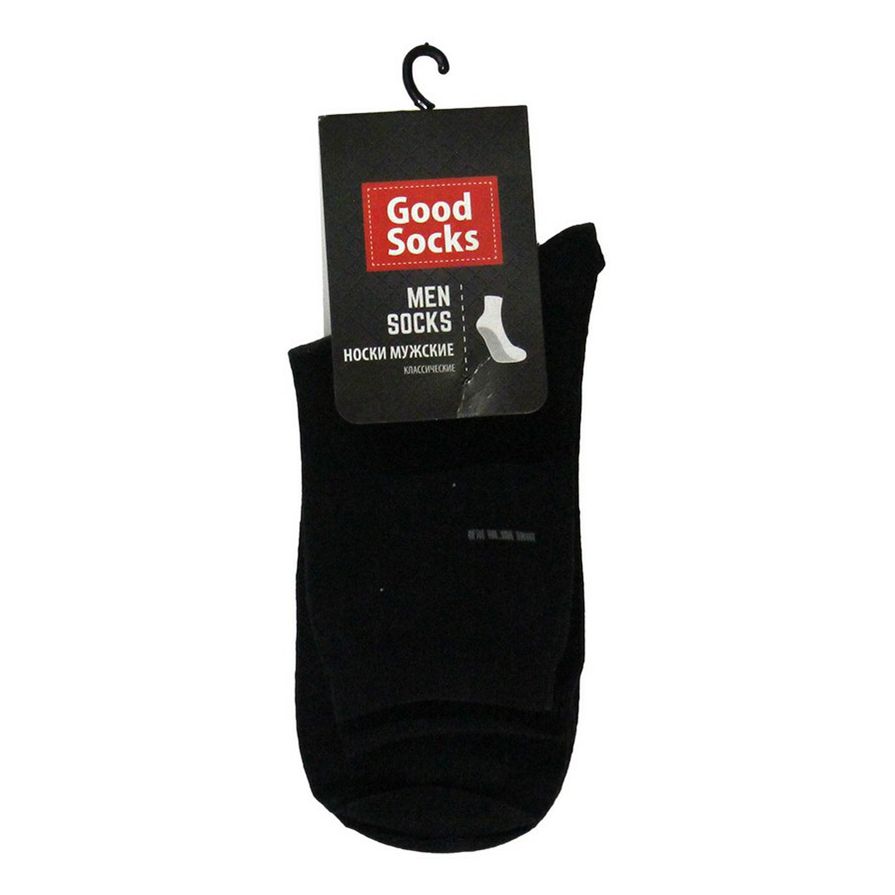 

Носки мужские Good Socks черные 29, Черный