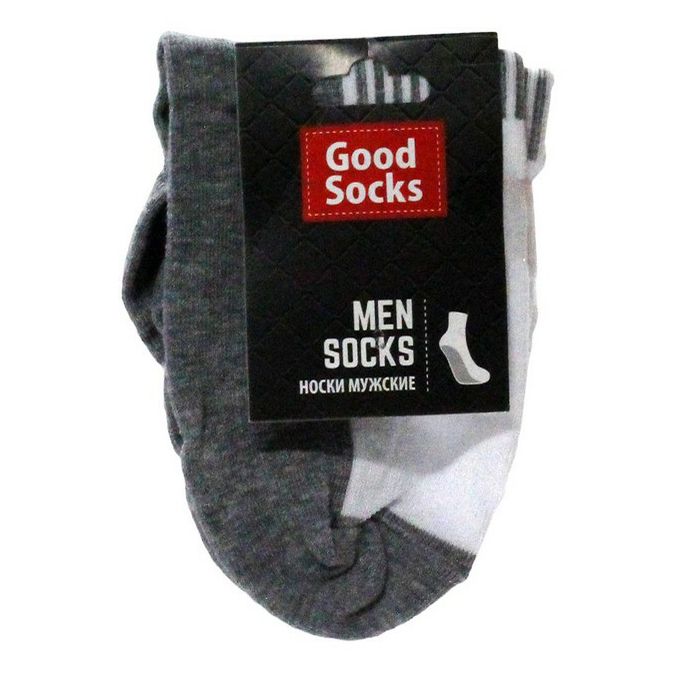 

Носки мужские Good Socks серые 27, Серый