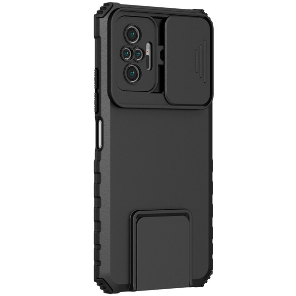 

CamShield Holder | Противоударный чехол-подставка для Xiaomi Redmi Note 10 Pro (Pro) с защ