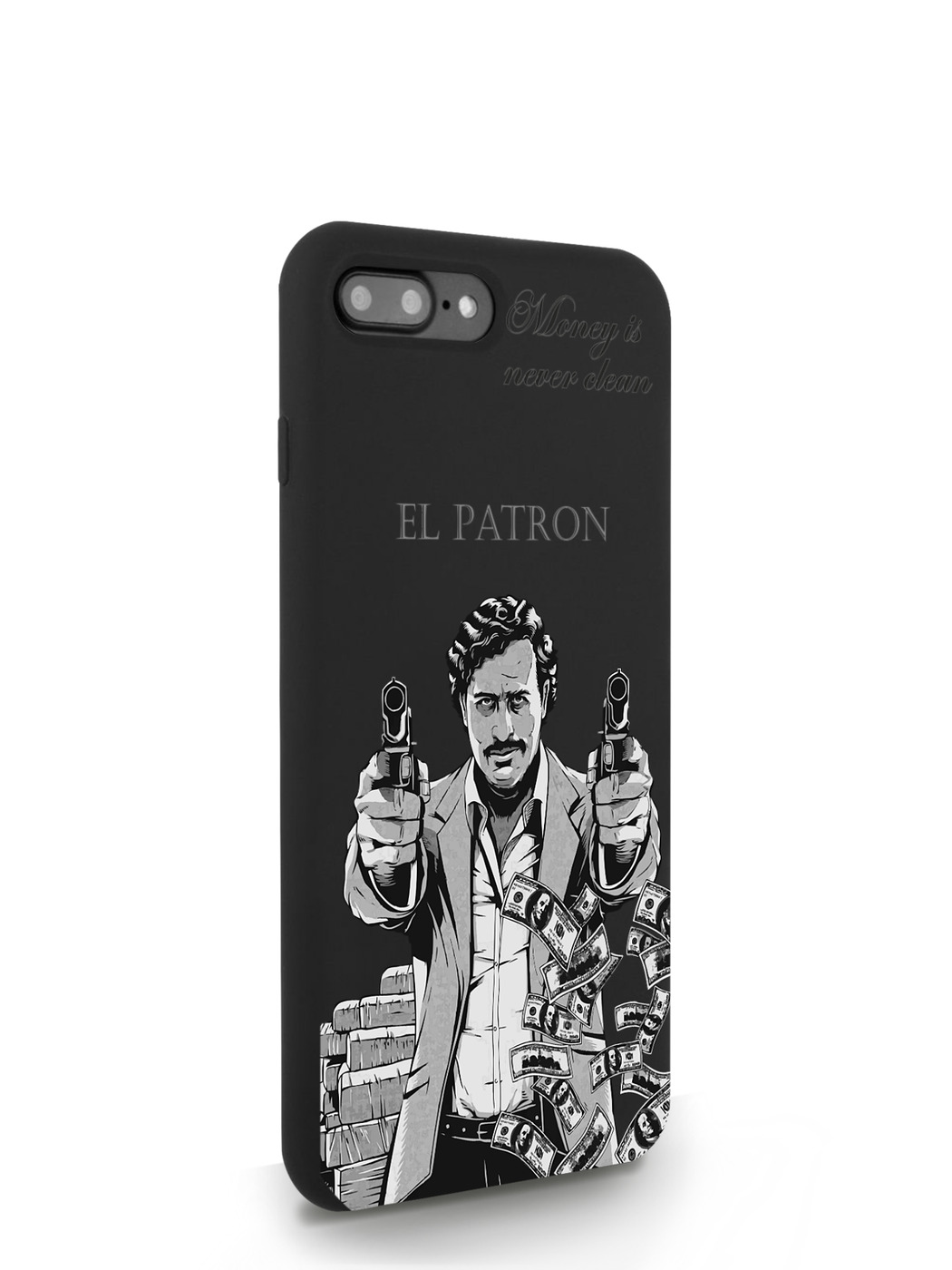 фото Чехол musthavecase для iphone 7/8 plus el patron pablo escobar черный