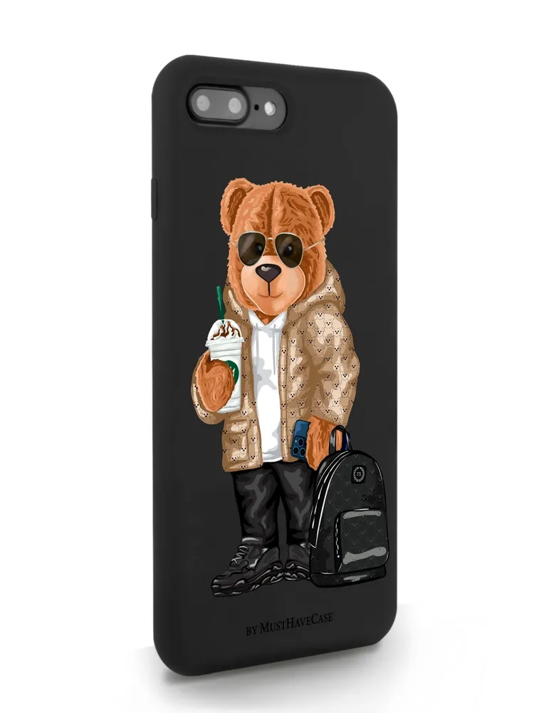 

Чехол MustHaveCase для iPhone 7/8 Plus Tony Style в очках черный, Tony Style в очках