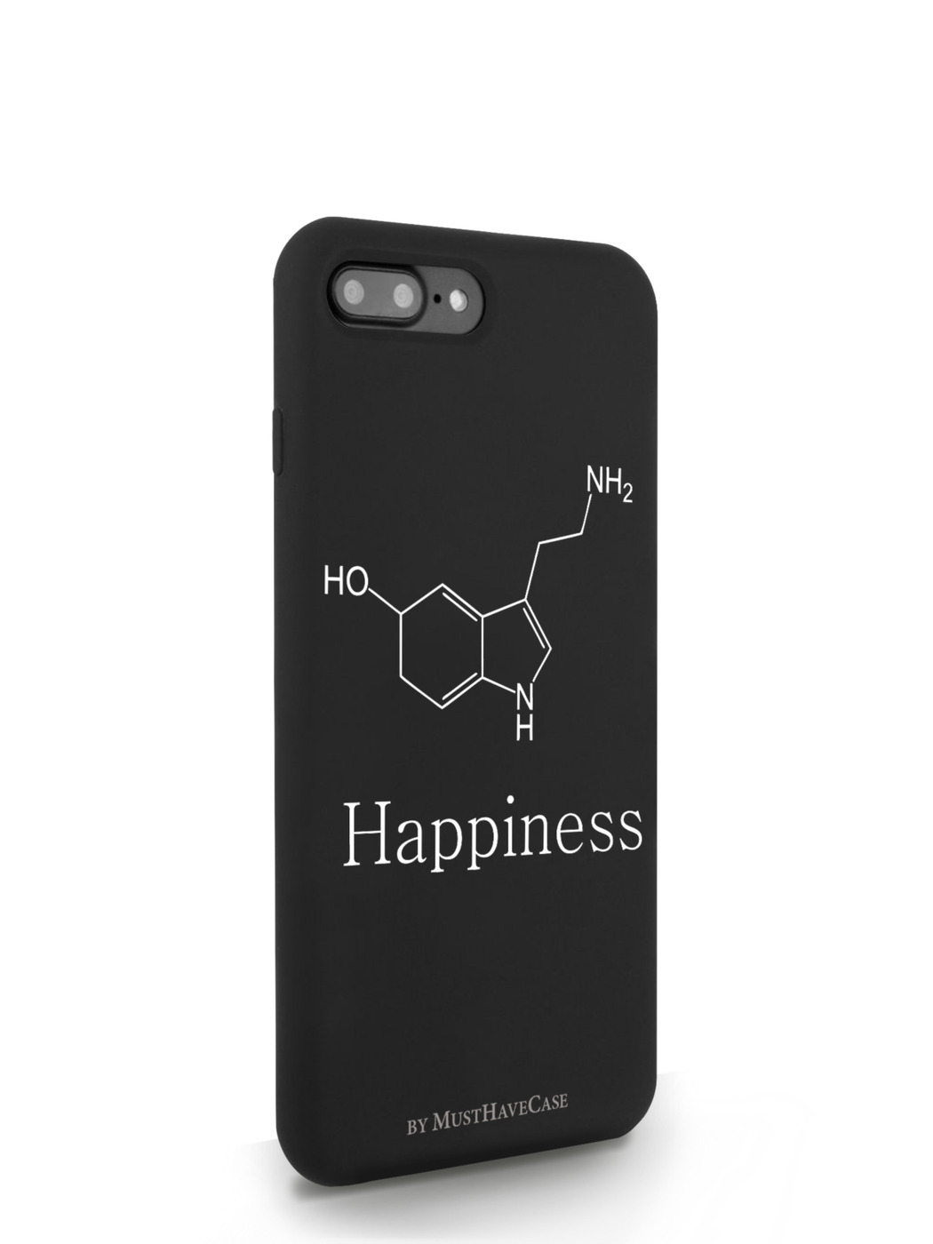 фото Чехол musthavecase для iphone 7/8 plus молекула счастья черный