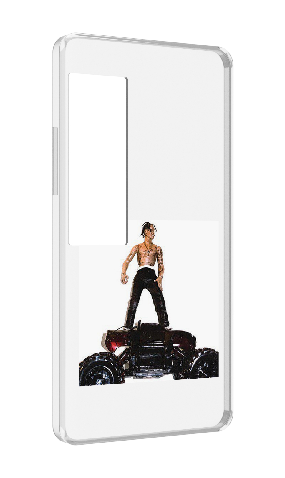 

Чехол MyPads Travis Scott - Rodeo для Meizu Pro 7 Plus, Прозрачный, Tocco