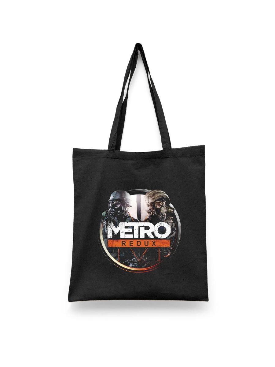 

Шоппер унисекс Каждому Своё Metro 2033/Last Light/Redux/Exodus GMMT3, черный, Metro 2033/Last Light/Redux/Exodus GMMT3