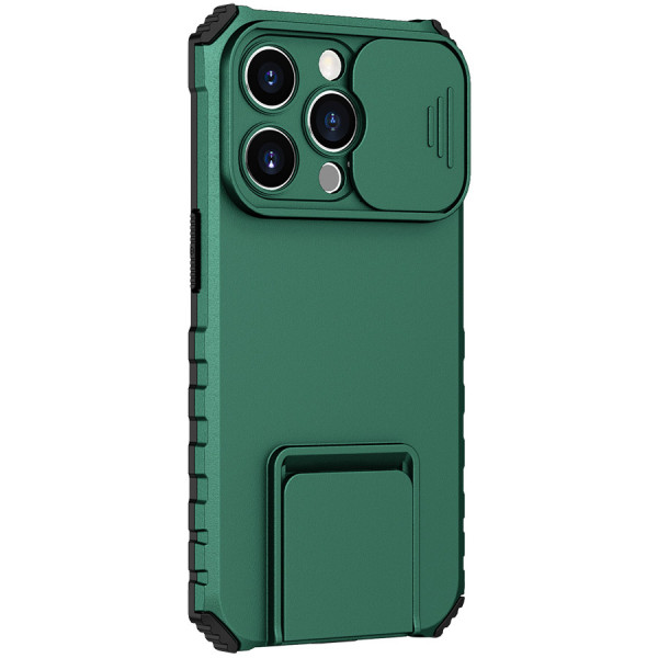

CamShield Holder | Противоударный чехол-подставка для iPhone 14 Pro с защитой камеры