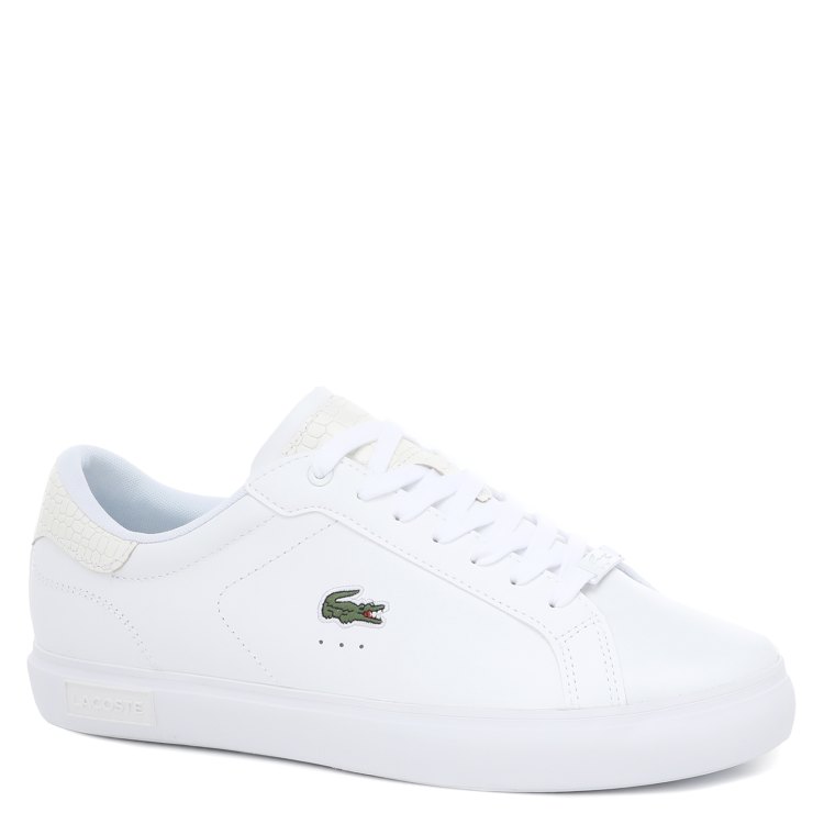 

Кеды мужские Lacoste SMA0030 POWERCOURT 1121 1 белые 11.5 UK, Белый, SMA0030 POWERCOURT 1121 1