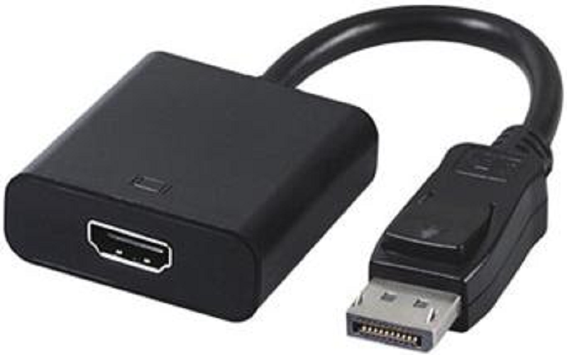 фото Адаптер filum display port male-hdmi a female вилка-розетка 0.15м (fl-a-dpm-hf-0.15m)