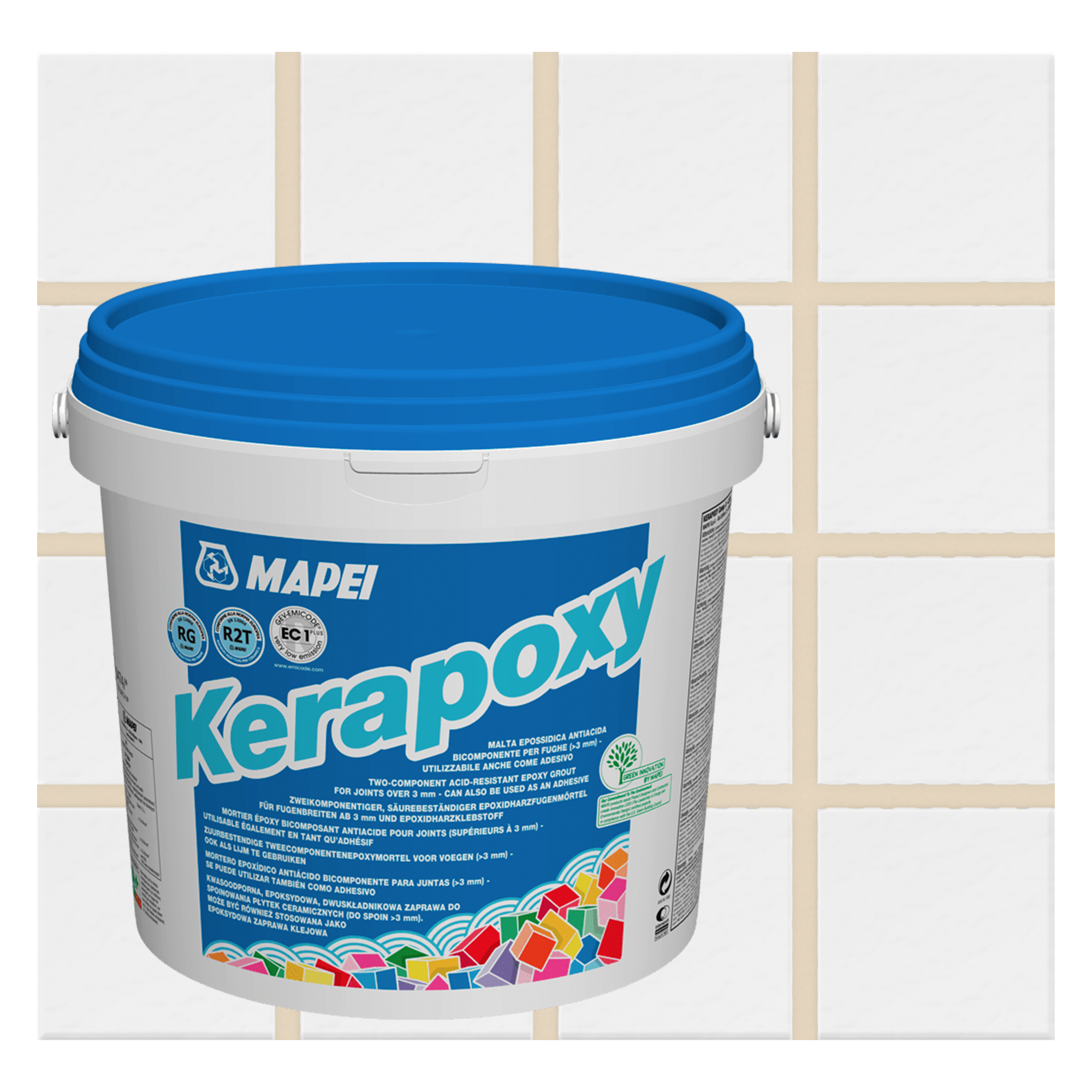 фото Эпоксидная затирка mapei kerapoxy 130 жасмин, 5 кг