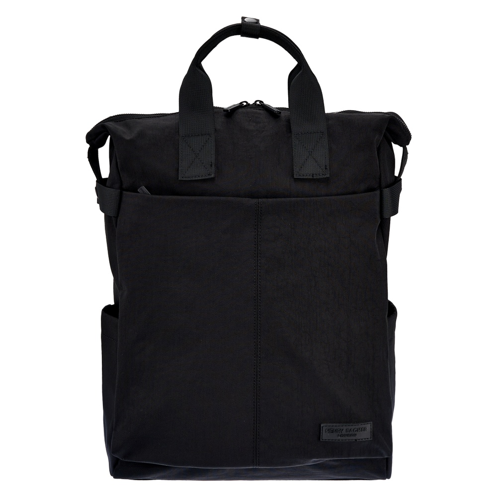 Сумка-рюкзак Henry Backer HB3209 черная, 45х11х30 см