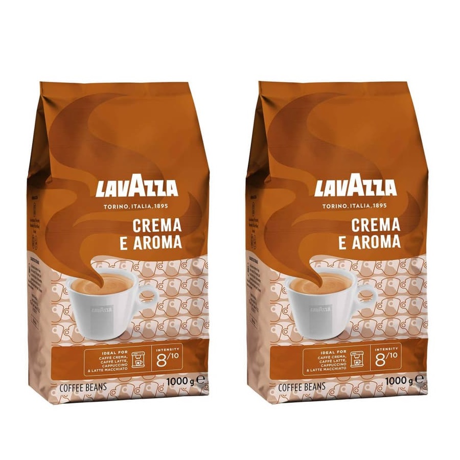 Картинка полной развертки упаковки Lavazza crema e Aroma.