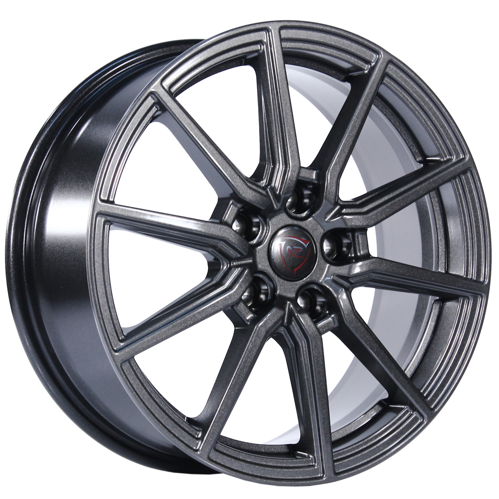 

Колесный диск NZ R-03 (Gt) 7xR17 ET38 5*114.3 D67.1, Графит
