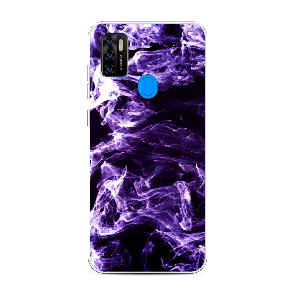 

Чехол на ZTE Blade A7s 2020 "Фиолетовый дым", Фиолетовый;белый;черный, 133950-3
