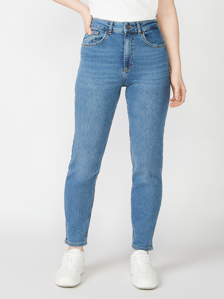 

Джинсы женские Lee cooper WB-MOM-S синие 29/32, Синий, WB-MOM-S