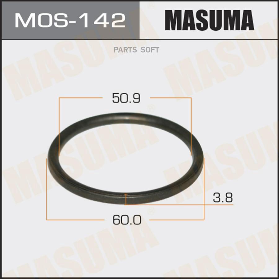 

Mos-142_прокладка приемной трубы honda civic 91-00