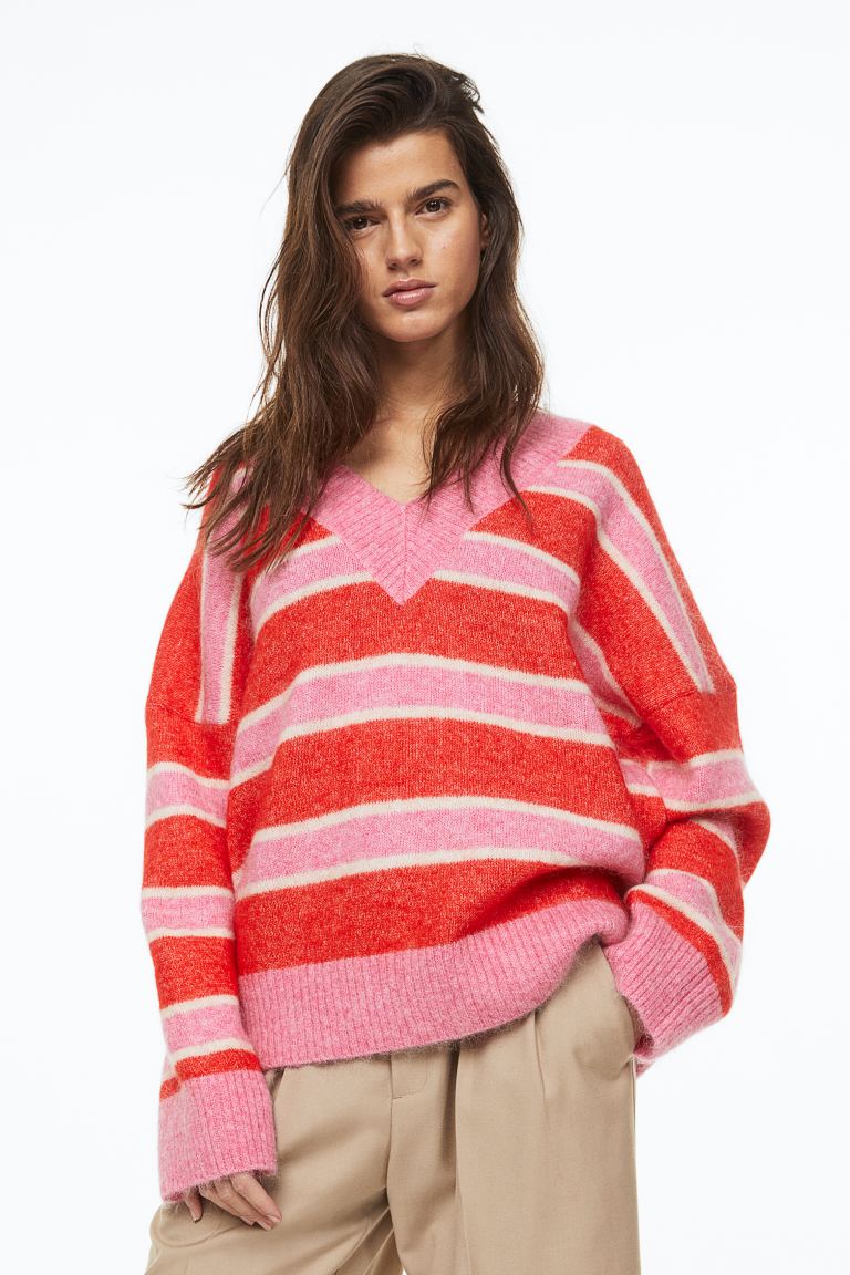 

Пуловер женский H&M 1136707002 розовый 2XL (доставка из-за рубежа), 1136707002