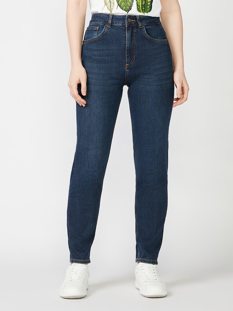 

Джинсы женские Lee cooper WB-MOM-S синие 31/32, Синий, WB-MOM-S