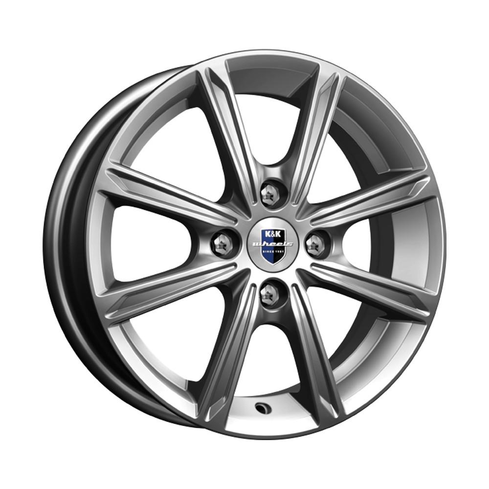 

Колесный диск K&K Флэш (КС698) (DPl) 5xR14 ET35 4*98 D58.5 литой серый, Флэш