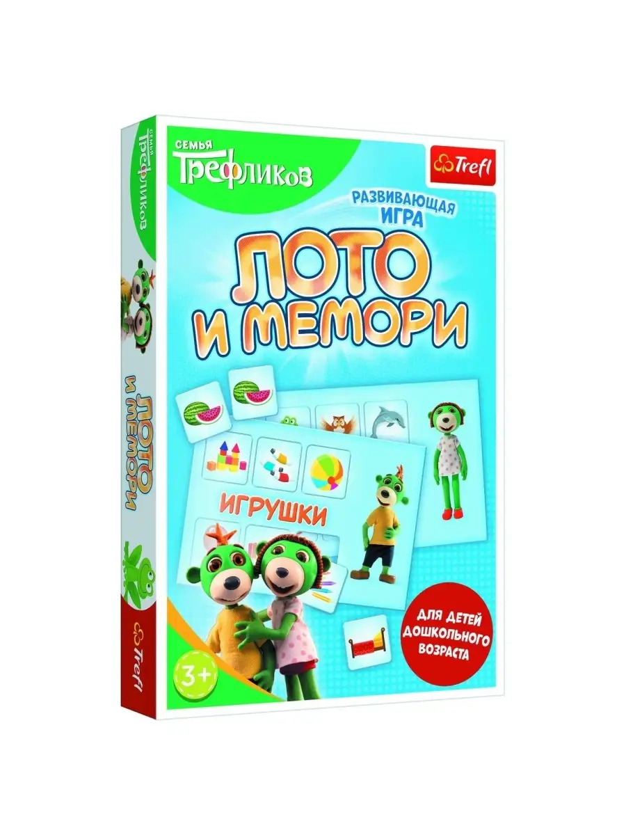 Настольная игра Trefl Лото и мемори