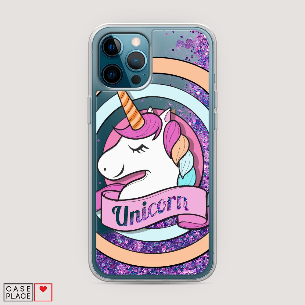 

Чехол Awog на Apple iPhone 12 Pro Max / Айфон 12 Pro Max "Unicorn зефирный", Разноцветный, 12792-1