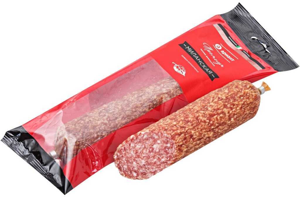 

Колбаса сырокопченая Ариант Миланская, 200 г