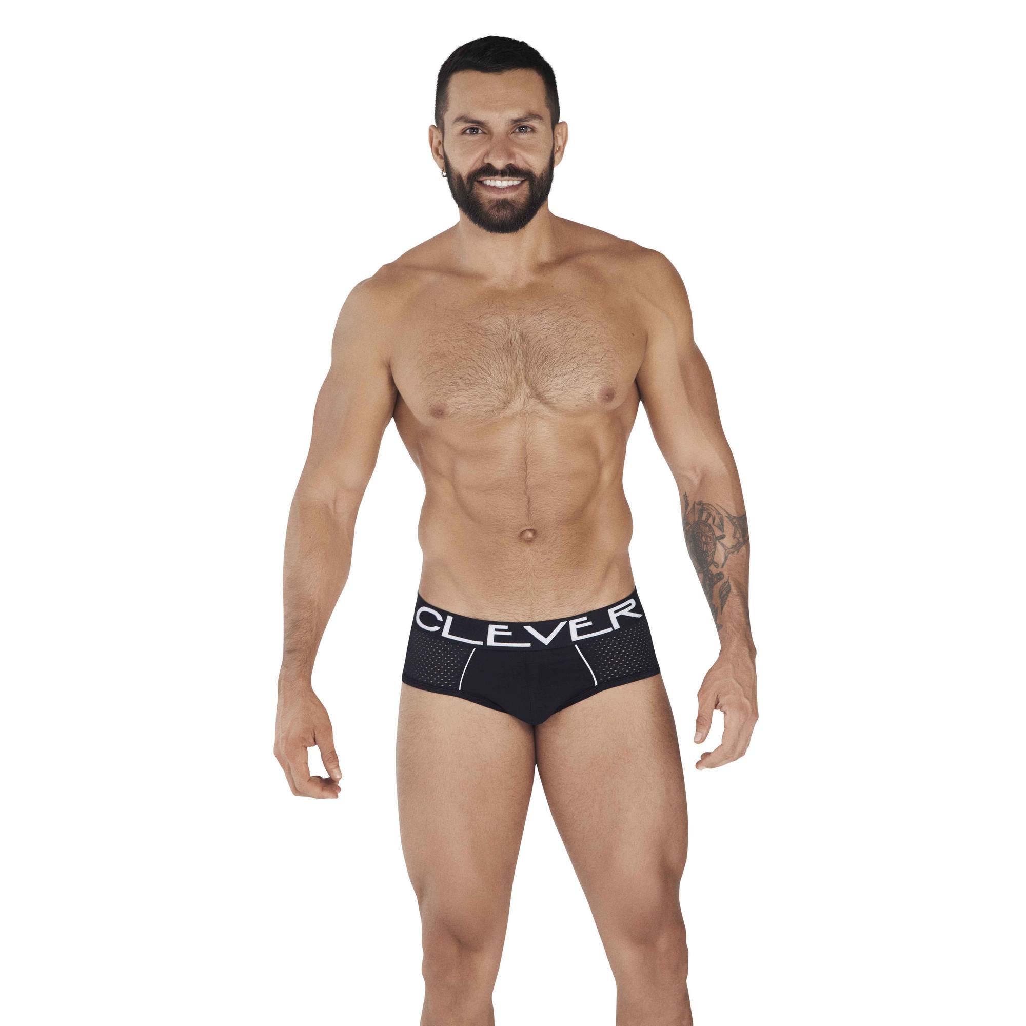 Трусы мужские Clever Masculine Underwear 0362 черные M