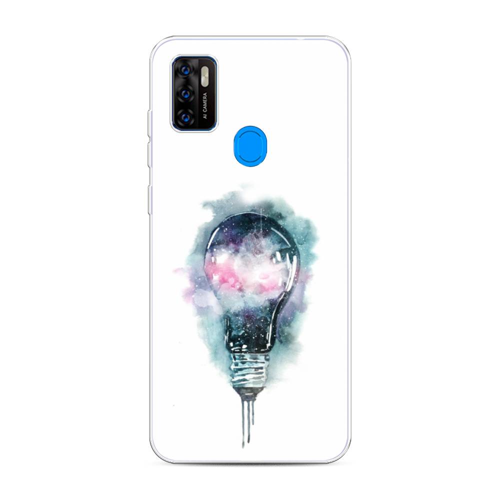 

Чехол на ZTE Blade A7s 2020 "Волшебная лампа", Белый;серый, 133950-4