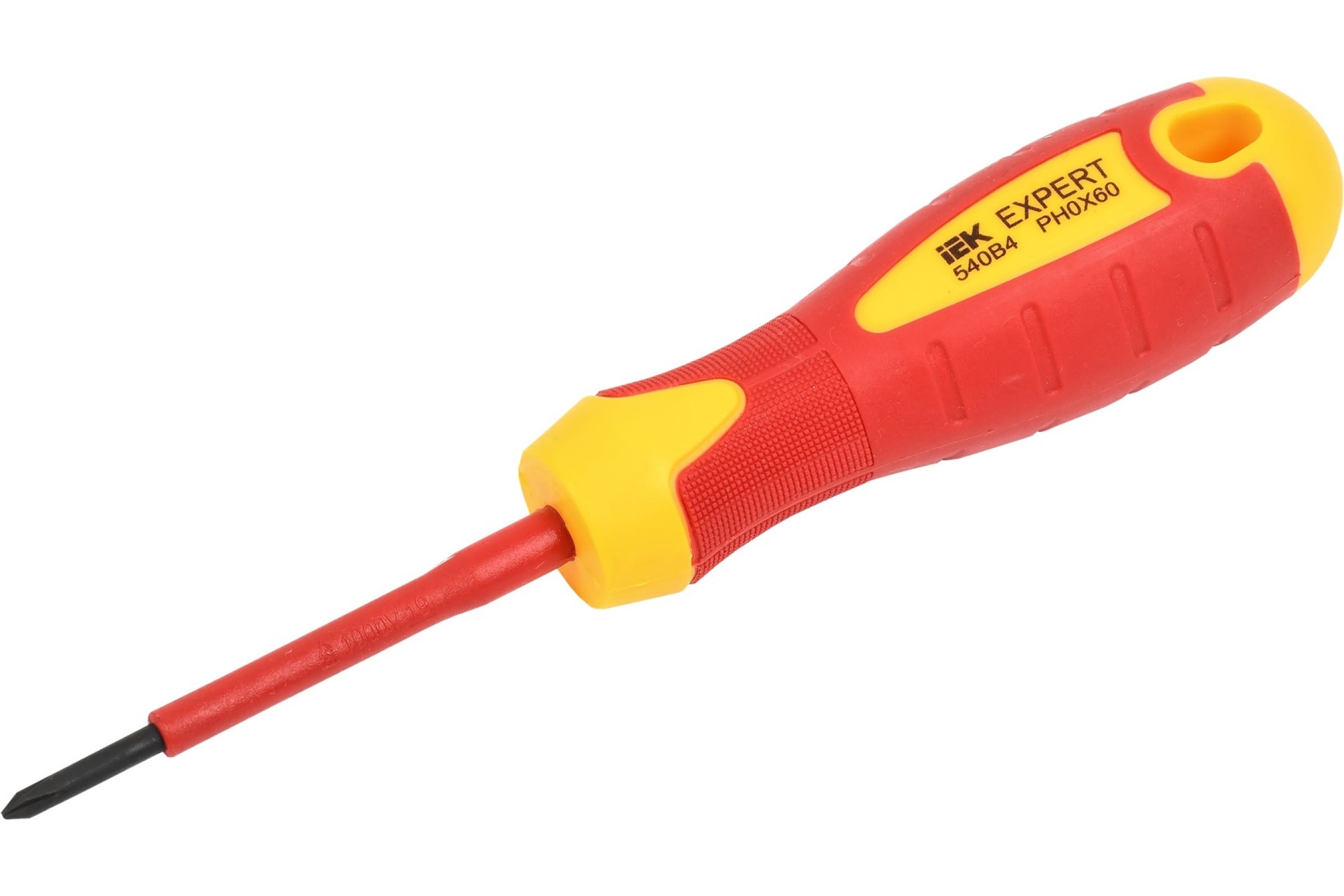

Отвертка крестовая Expert Ph0х60мм 1000В | код TSC-2PH-060 | IEK ( 1шт. ), TSC-2PH-060