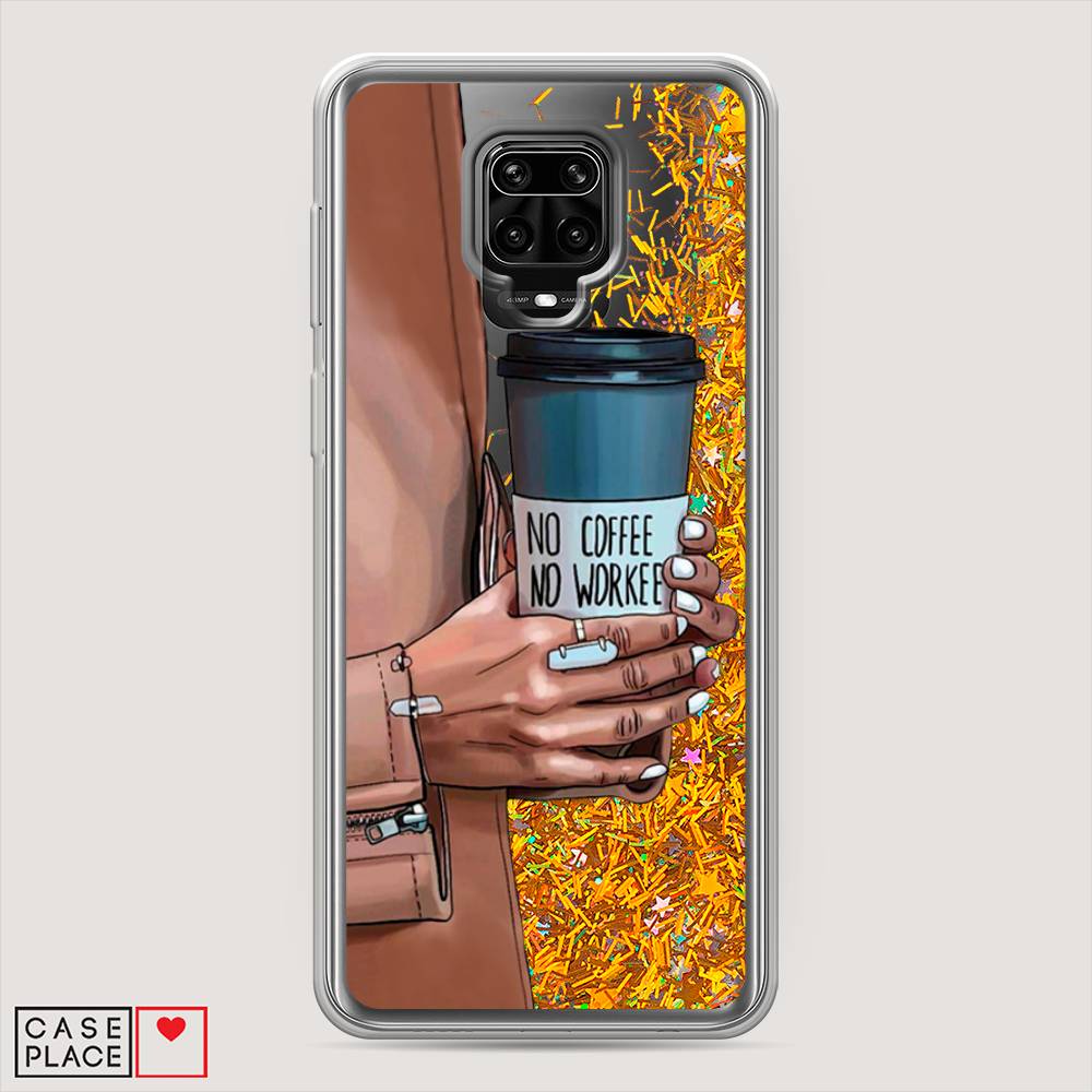 

Чехол Awog на Xiaomi Redmi Note 9S/Note 9 Pro "No coffee", Разноцветный, 37990-1