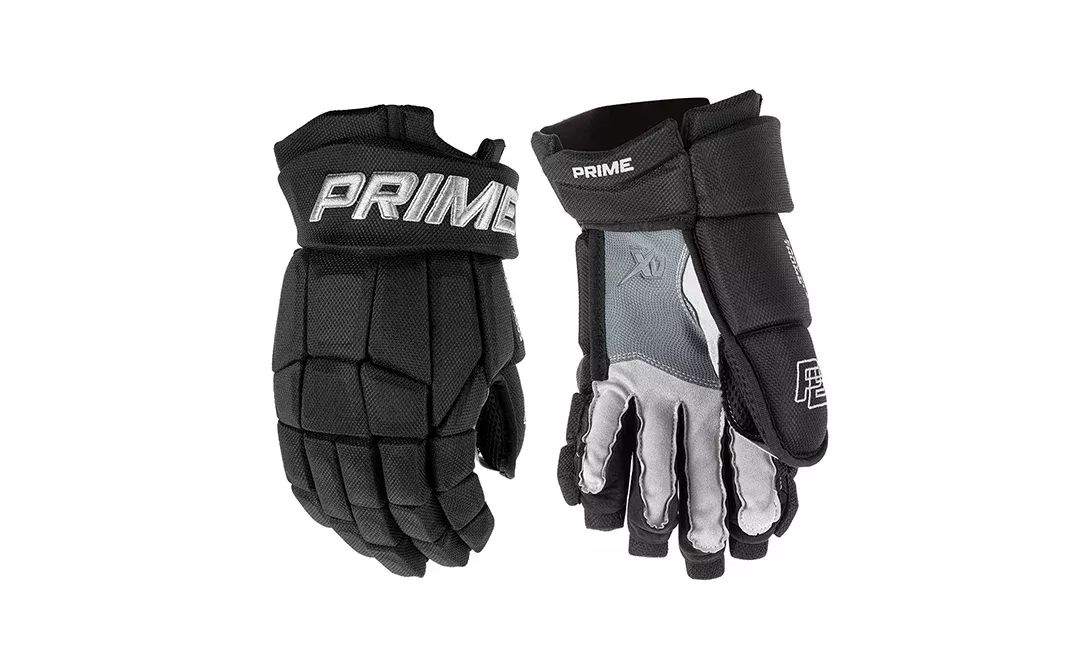 Перчатки хоккейные PRIME Flash 3.0 JR (12 / черный-серый)