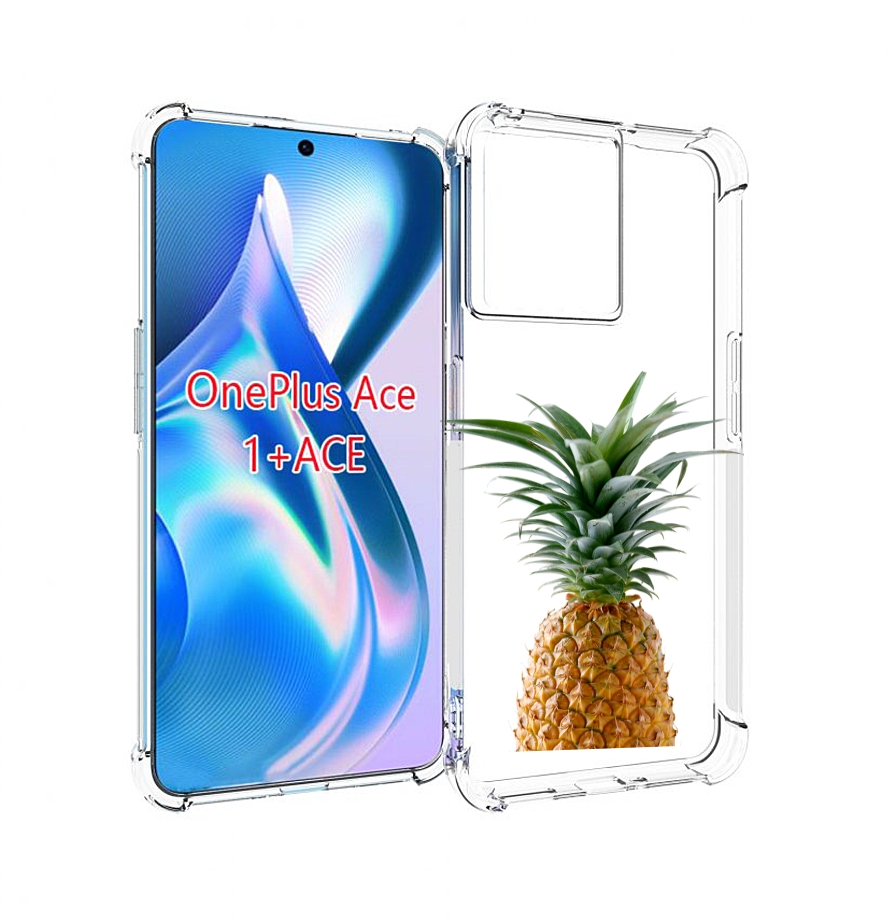 

Чехол MyPads ананас для OnePlus Ace, Прозрачный, Tocco