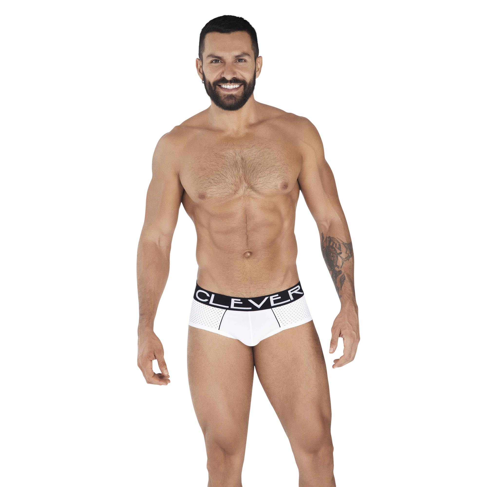 Трусы мужские Clever Masculine Underwear 0362 белые M