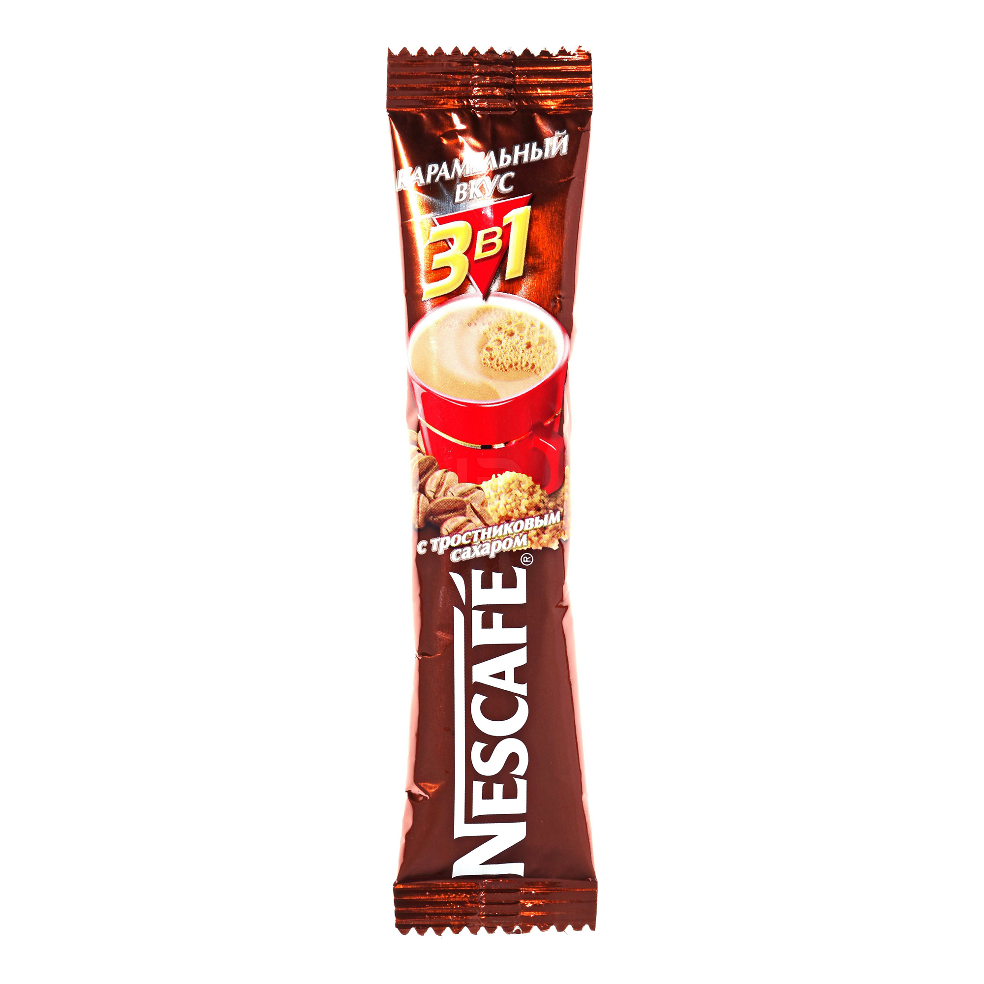 

Кофейный напиток Nescafe Карамельный вкус растворимый 20 г