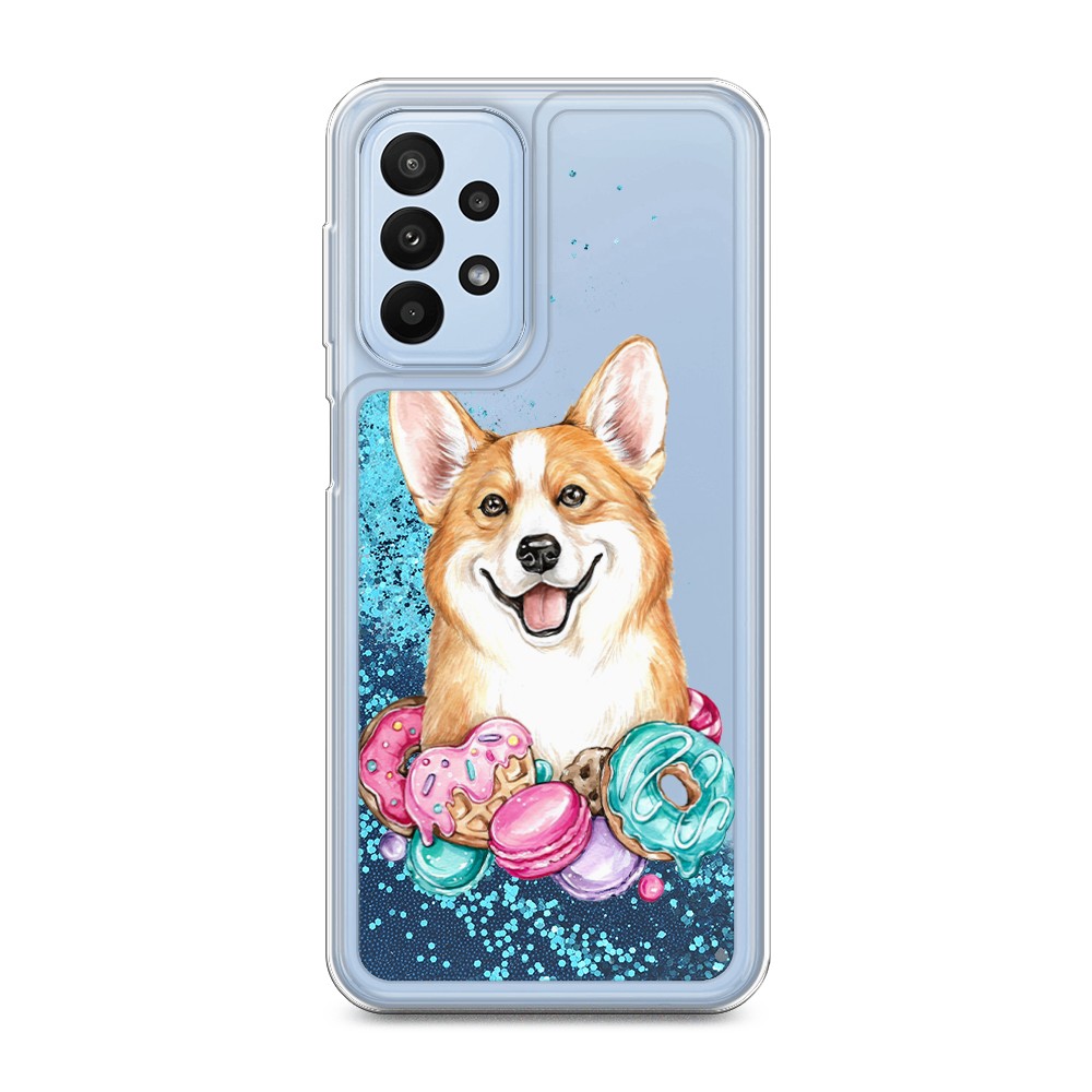 

Чехол Awog на Samsung Galaxy A23 "Корги и сладости", Розовый;белый, 2105093-1