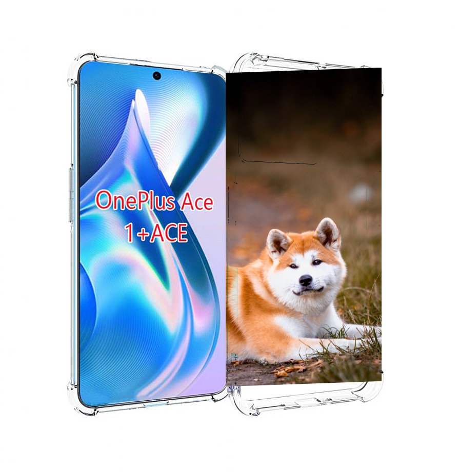 

Чехол MyPads акита ину для OnePlus Ace, Прозрачный, Tocco
