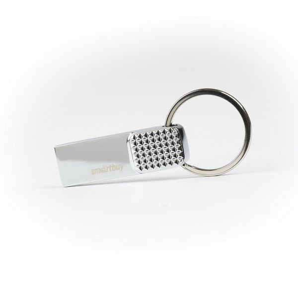 

Флешка SmartBuy RING 128ГБ Silver/Black (SB128GBRN), RING