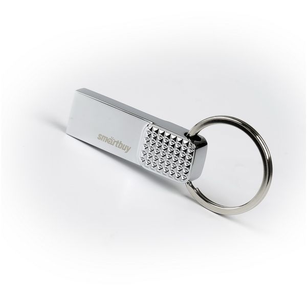 

Флешка SmartBuy RING 64ГБ Silver/Black (SB64GBRN), RING