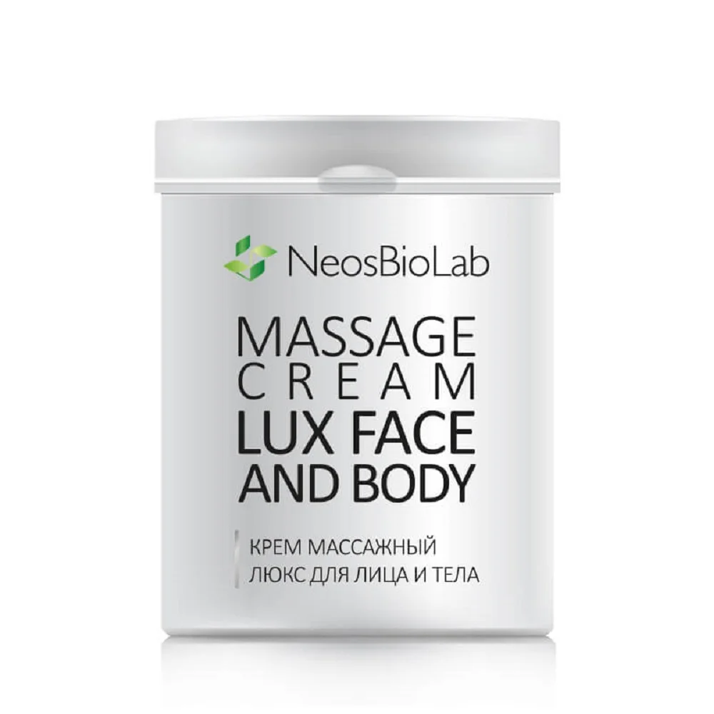 фото Массажный крем люкс для лица и тела massage cream lux face and body neosbiolab