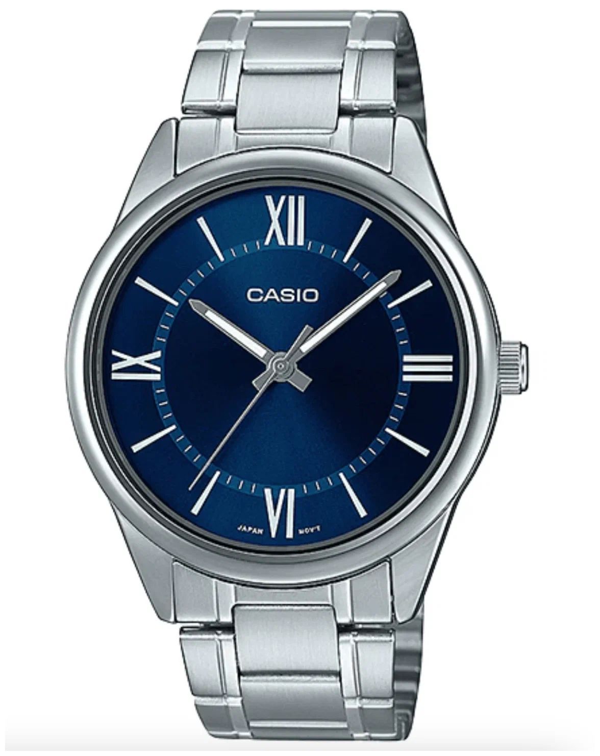 Наручные часы женские Casio MTP-V005D-2B5 серебристые