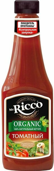 Кетчуп Mr.Ricco Organic Томатный 960 г