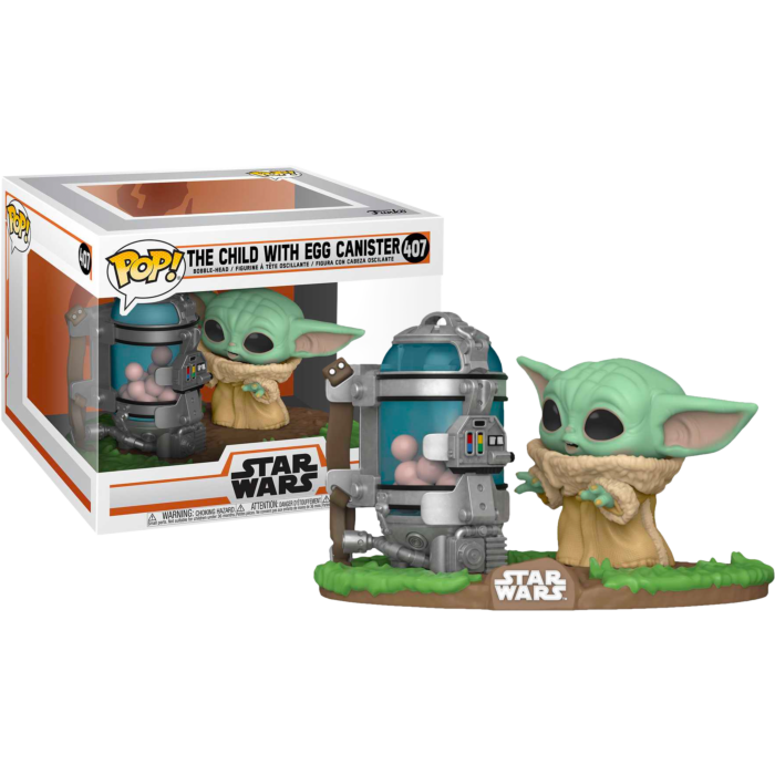 фото Фигурка funko pop! star wars: the mandalorian child w/canister