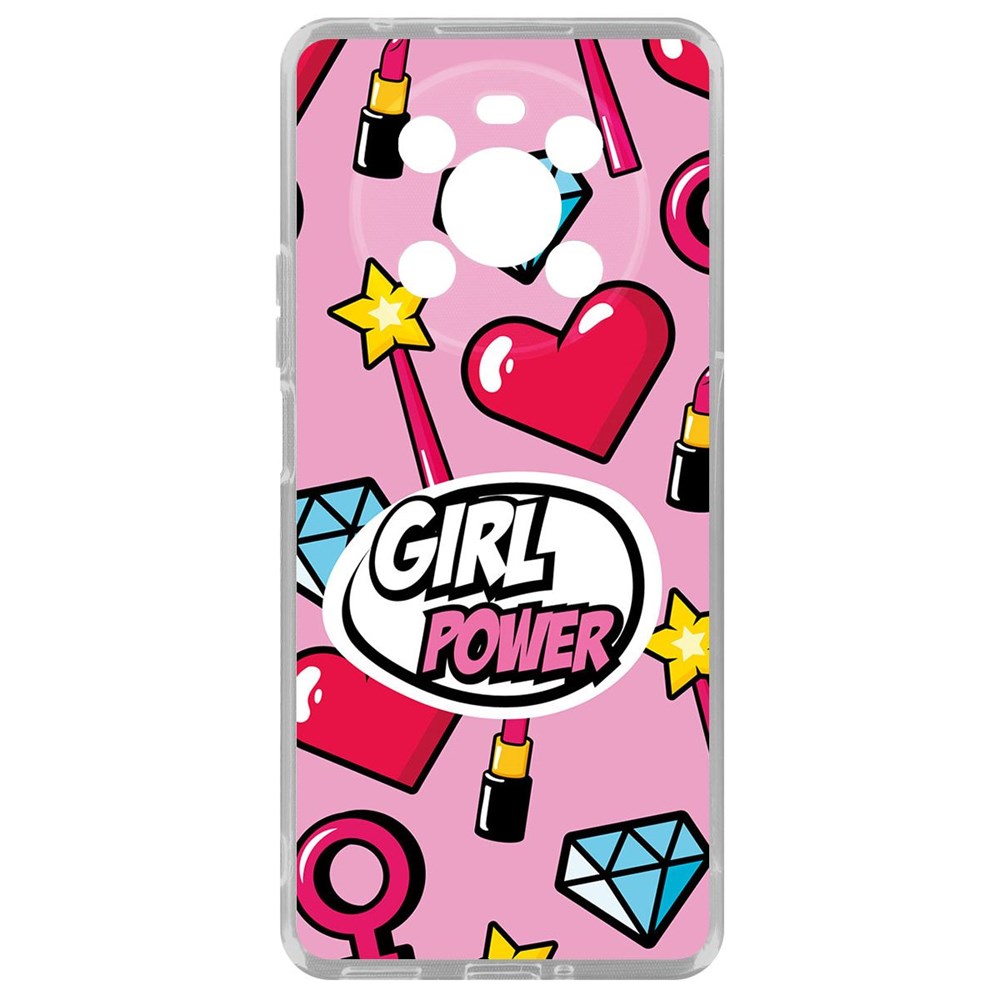 

Чехол Girl Power для Honor X30, Прозрачный
