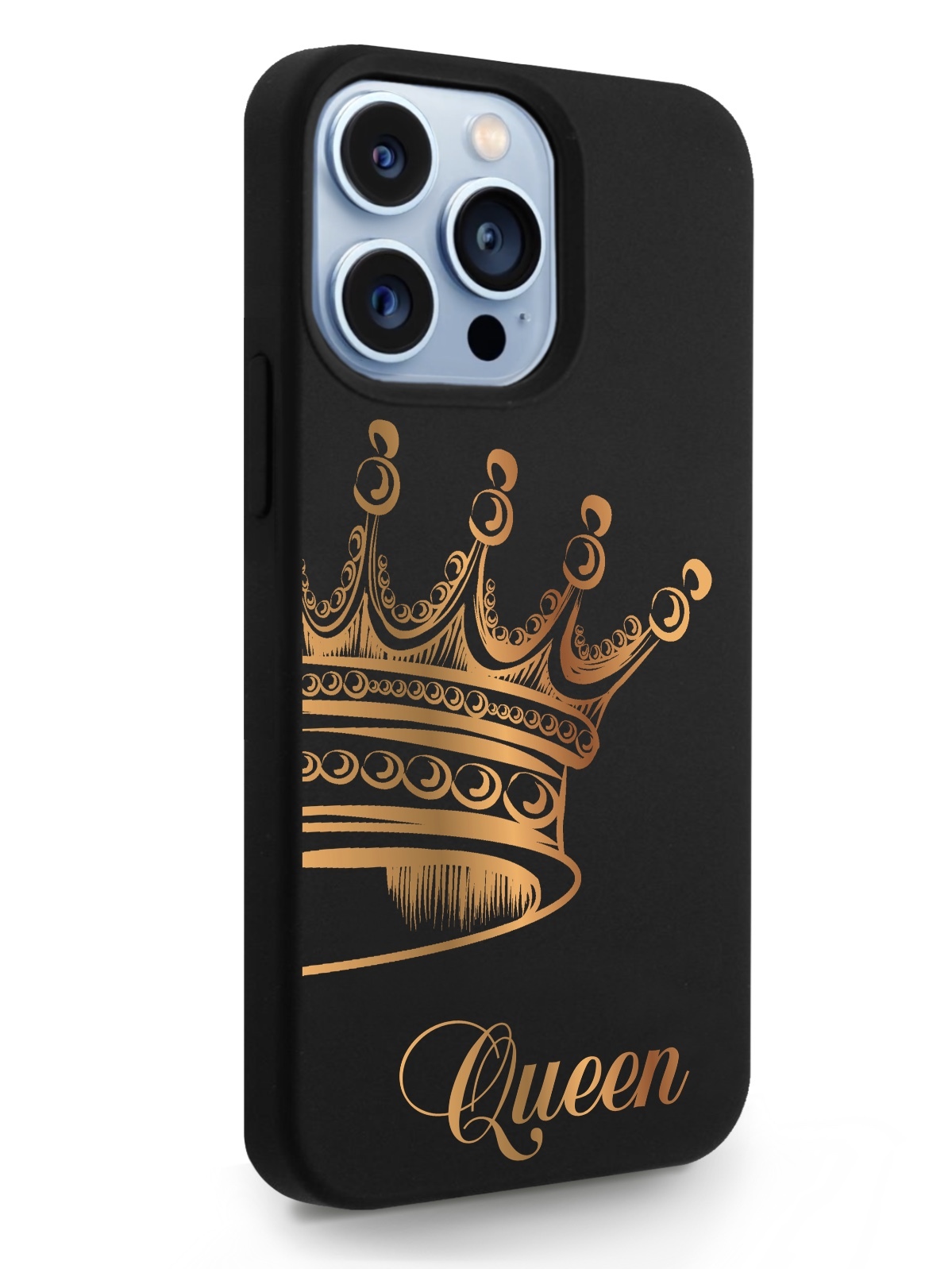 фото Чехол musthavecase для iphone 13 pro queen черный