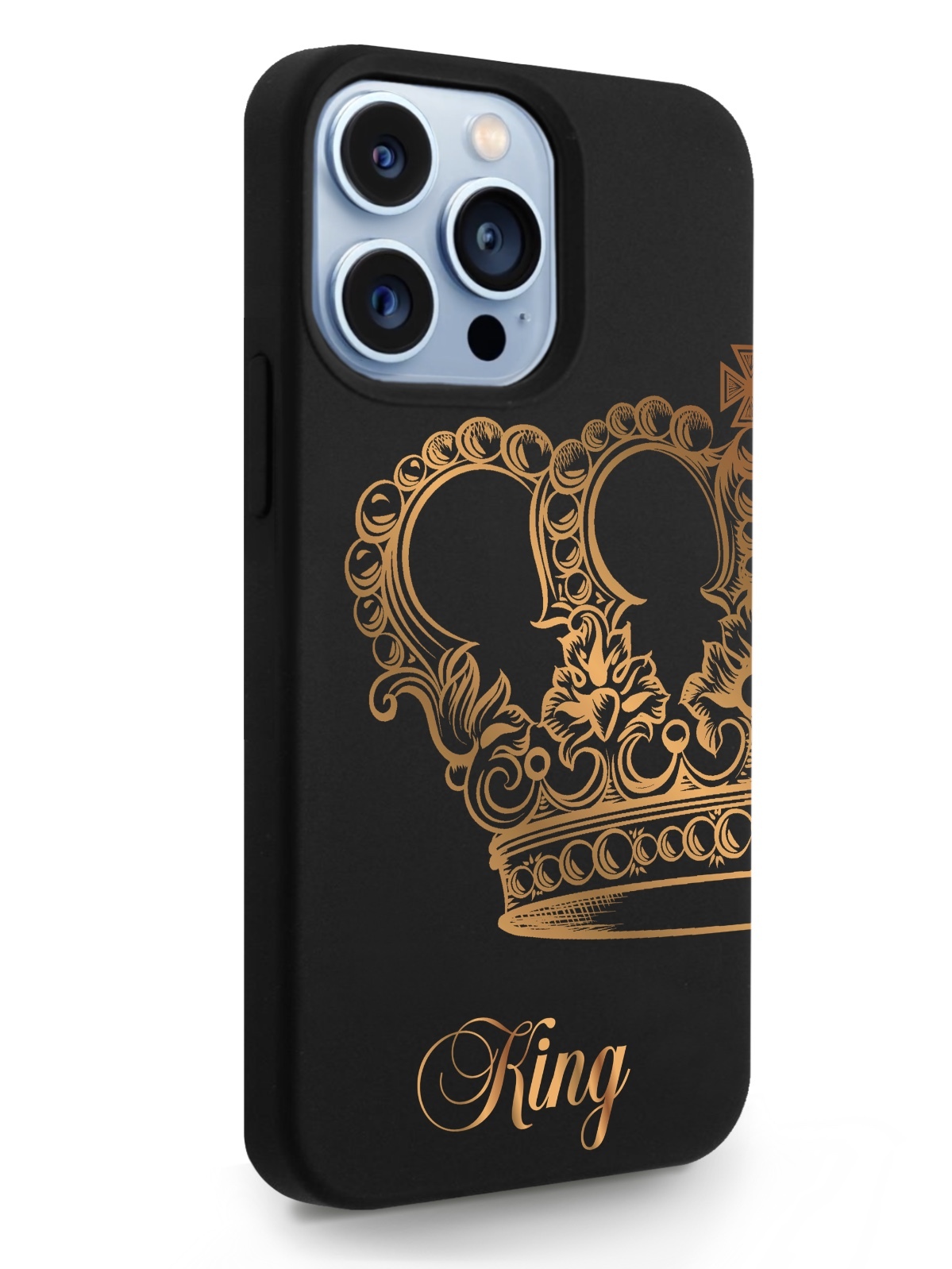 фото Чехол musthavecase для iphone 13 pro king черный