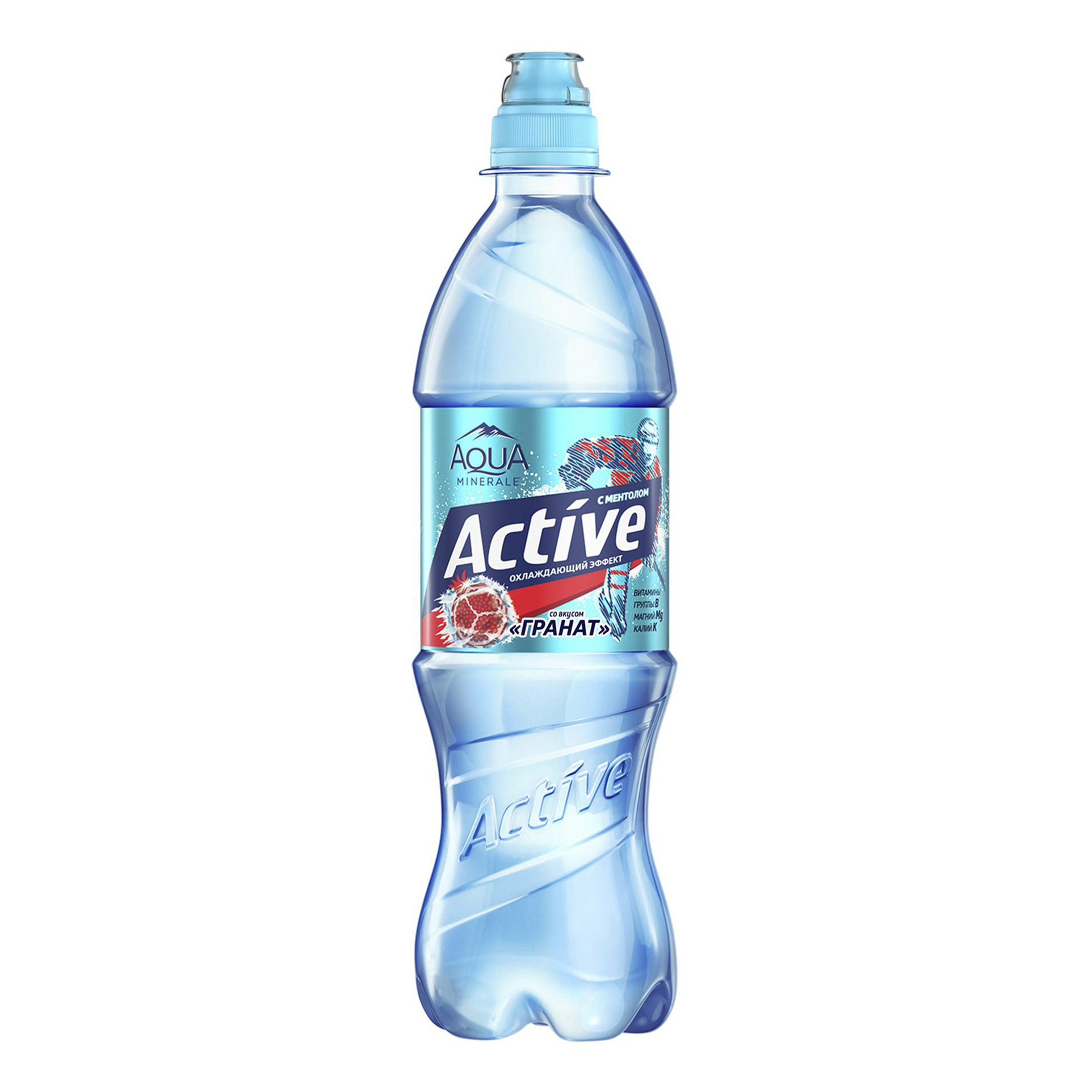 Вода питьевая Aqua Minerale Active гранат негазированная 05 л 68₽