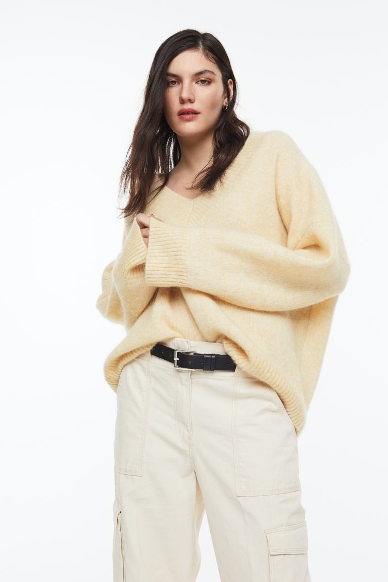 

Пуловер женский H&M 1136707001 желтый XS (доставка из-за рубежа), 1136707001