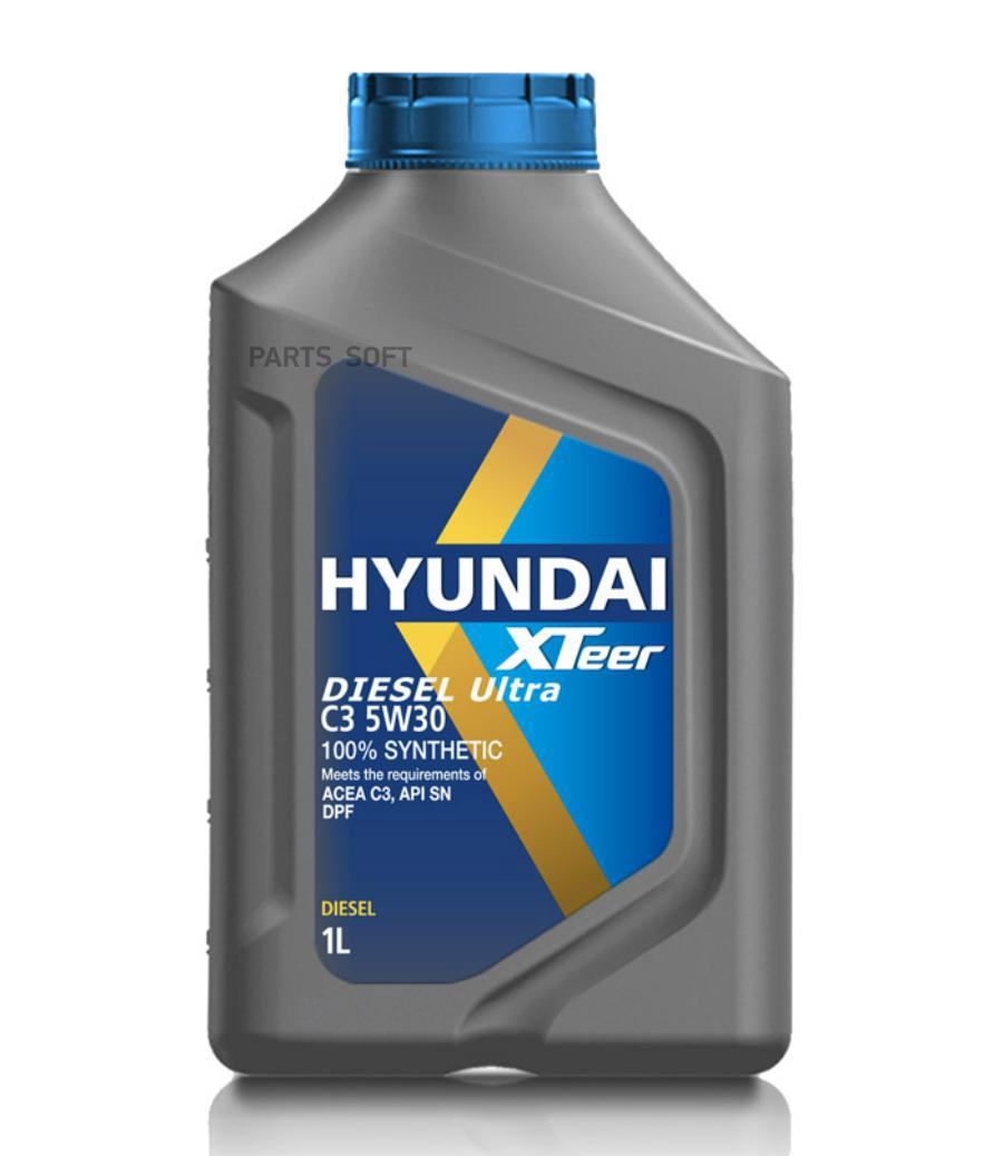 

Моторное масло HYUNDAI Xteer синтетическое Diesel Ultra C3 5W30 1л
