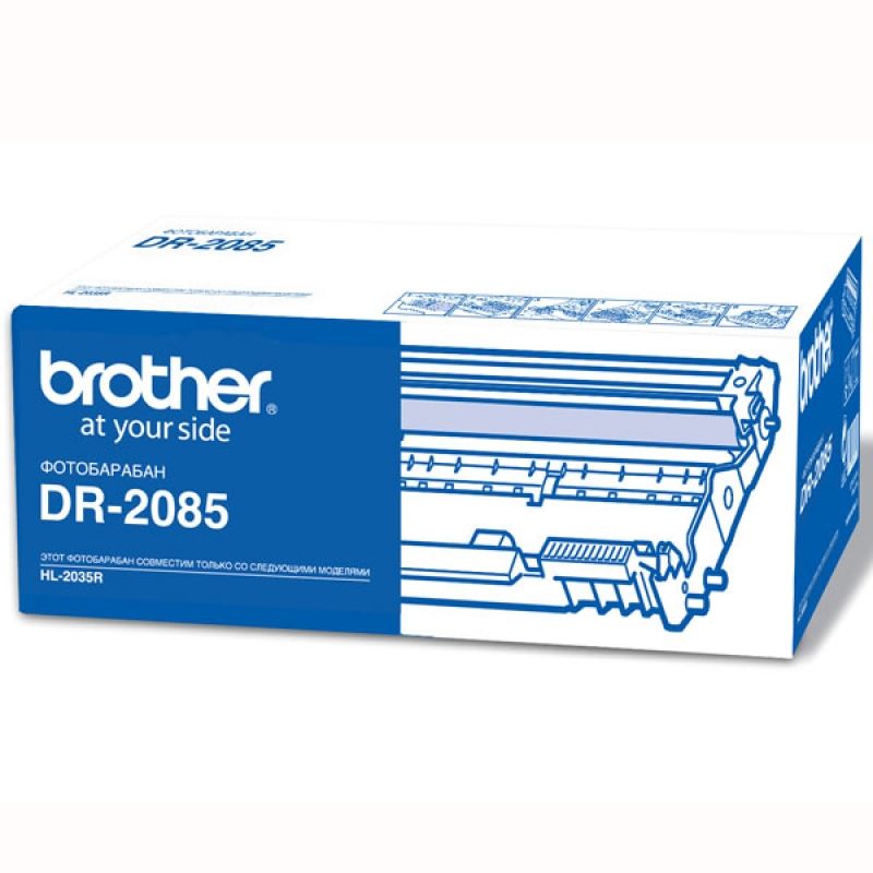 

Фотобарабан для лазерного принтера Brother (DR2085) черный, оригинальный