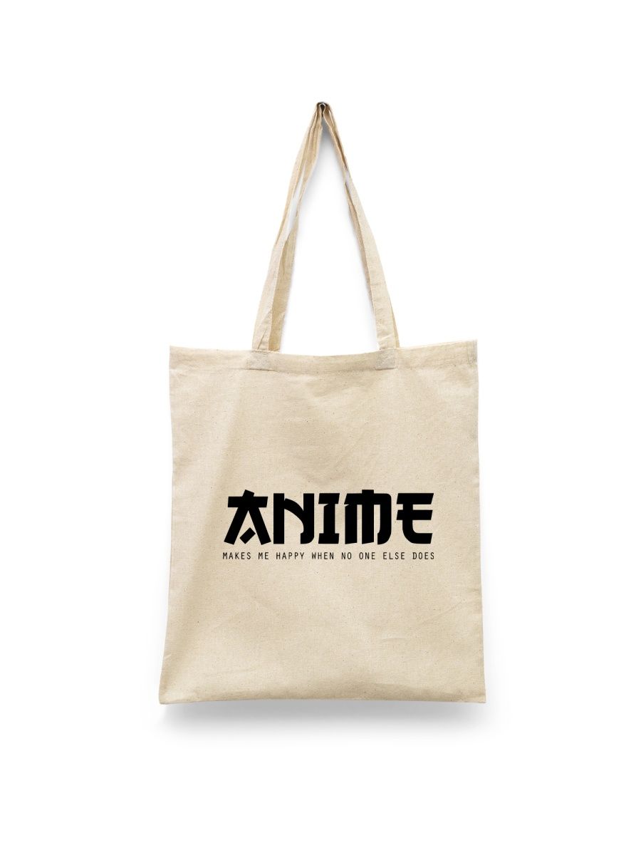 

Шоппер унисекс Каждому Своё ANIME/Аниме/Арт ANRA10, белый, ANIME/Аниме/Арт ANRA10