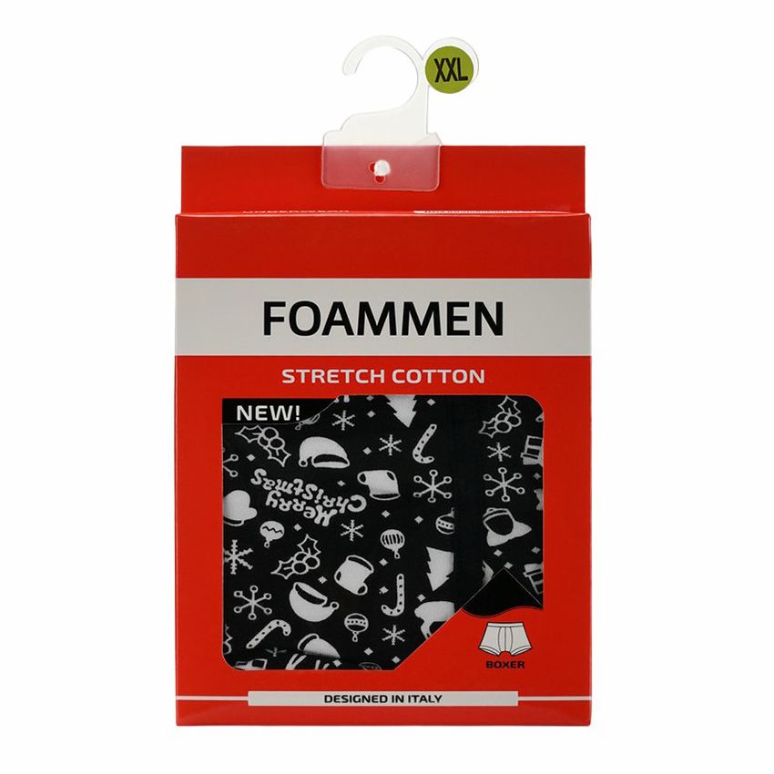 

Трусы мужские Foammen черные 2XL, Черный