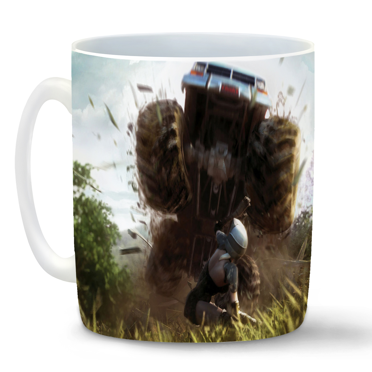 

Кружка CoolPodarok motorstorm Биг фут В прыжке